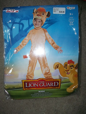 Disney Lion King Lion Guard Kion custome dress up boys 2T New