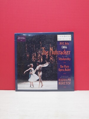 Sealed 12'' Laser Disc The Paris Opera Ballet The Nutcracker 1992 Elektra 40160-6