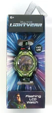 Lightyear Flashing LCD Digital Watch Kids NEW
