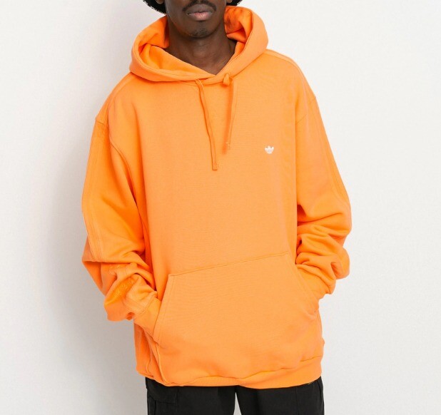 ADIDAS Men's H SHMOO Pullover Hoodie - GL9945 - HazyOrange/White