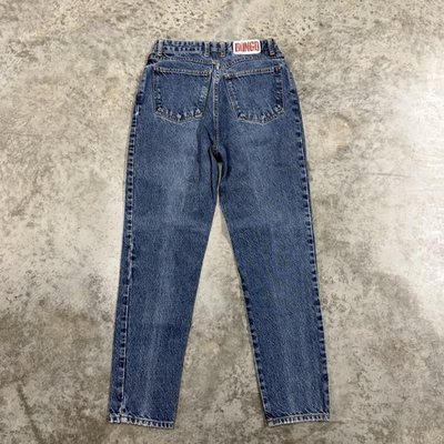 #ad Bongo Jeans Juniors 9 Blue High Rise Original Slim Tapered Leg 28 Inseam Denim $28.99