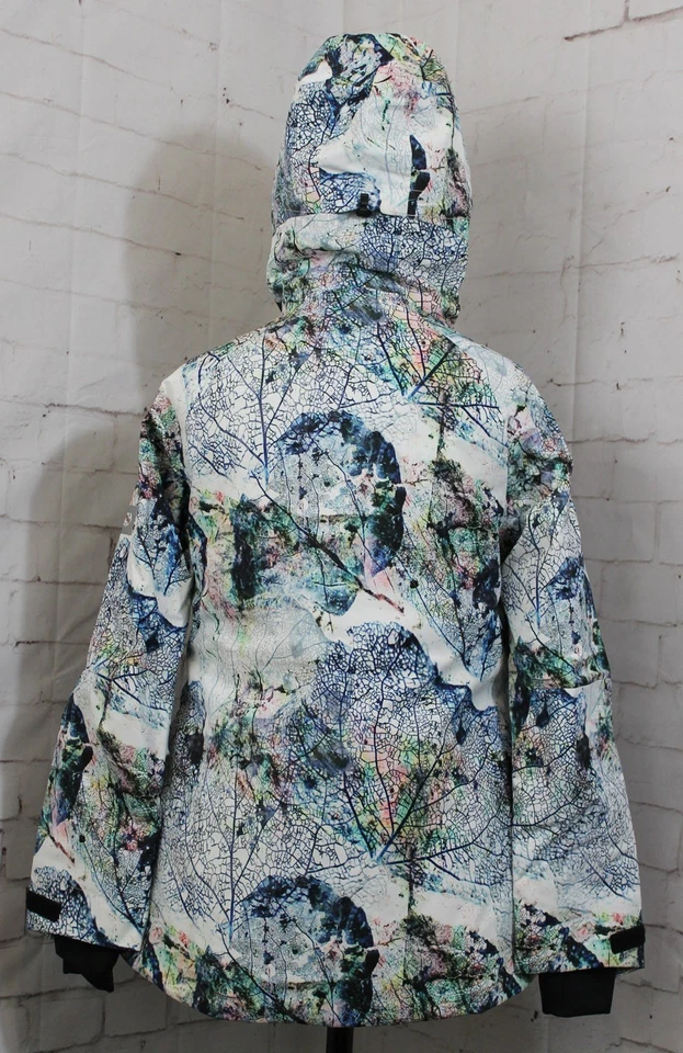 Chaqueta de nieve aislante 686 Whisper para mujer pequeña, blanca rayos X nueva 2025 Foto 3 de 4