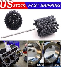 3" 77mm Engine Cylinder Hone 320 Grit Hone Bore Brush Ball for 73mm-78mm/
