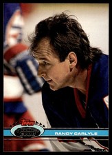 1991-92 Stadium Club Randy Carlyle Winnipeg Jets #94