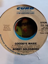 Bobby Goldsboro, Goodbye Marie ~ 1980 Curb 45