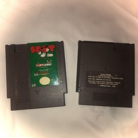 NES 2 Game Lot Puzzle Games/ Works Fine Spot 1985/Yoshi 1985 