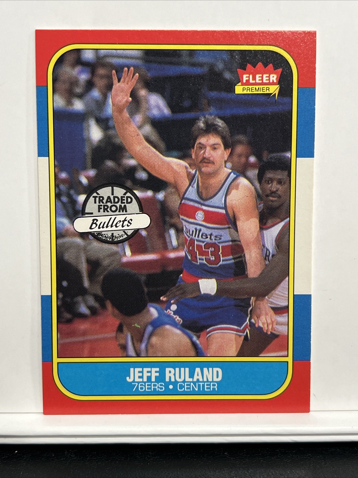 1986-87 Fleer - Jeff Ruland #96