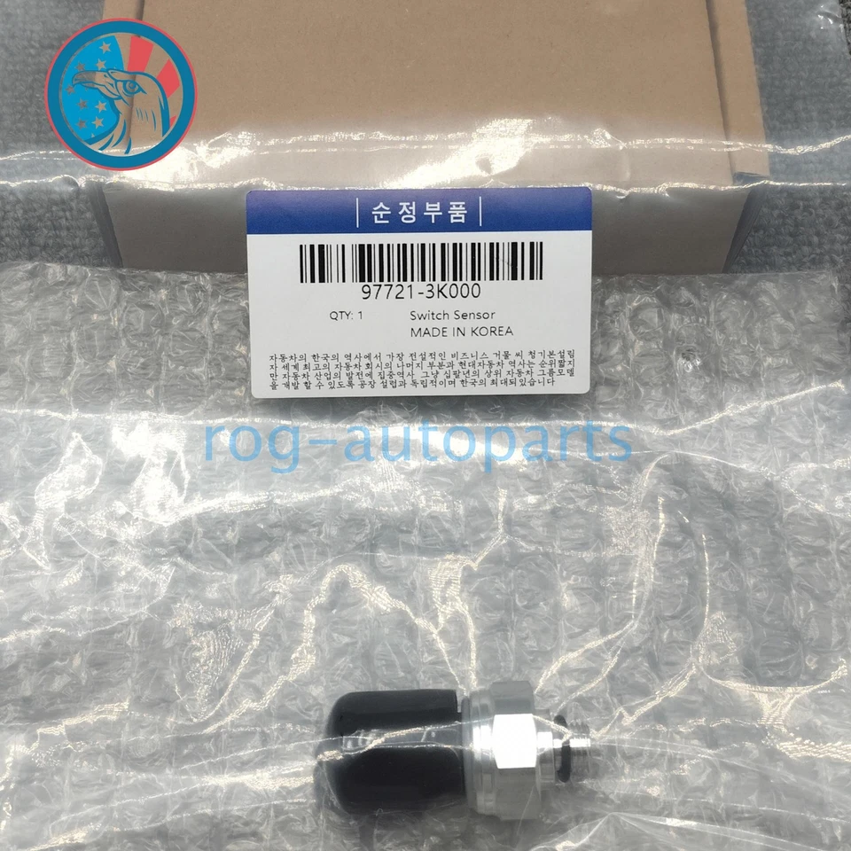 A/C Switch Air Conditioning Pressure Switch Sensor for Kia Hyundai 977213K000 - Image 4 of 4