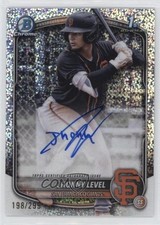 2025 Bowman Chrome Prospect Speckle Refractor /299 Jhonny Level #CPA-JL Auto yj0