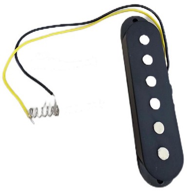 Black Single Coil Pickup 50mm 5.4K for ST Strat Stratocaster Electric Guitar