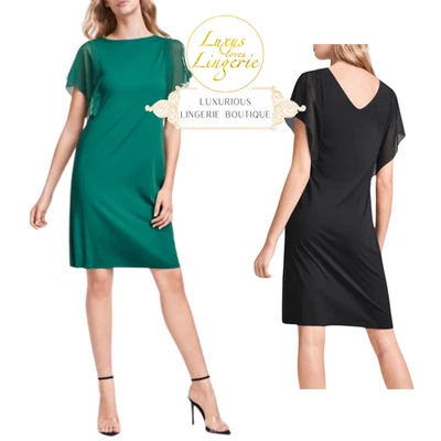 MIRANDA DRESS by Wolford XS dark jade grün Kleid Tulle Tüll Sommerkleid - Bild 1 von 4