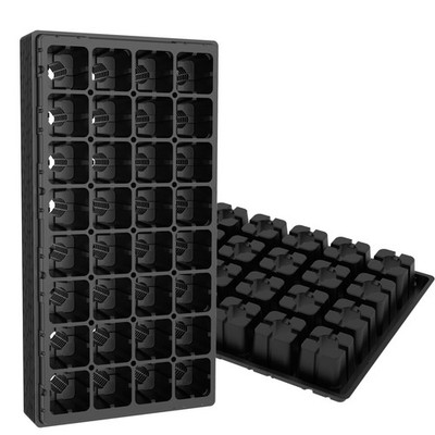 Gardzen 10 Pack 32 Cell Seed Starter Trays, 2'' Deep Plug Tray for Seedlings, ...