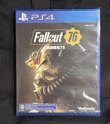New Factory Sealed Fallout 76 PS4 PlayStation 4 Region Free Chinese English NIB