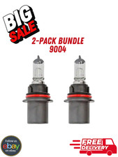 2 Pack Carquest 9004 Halogen Headlight Bulbs Compare To Sylvania
