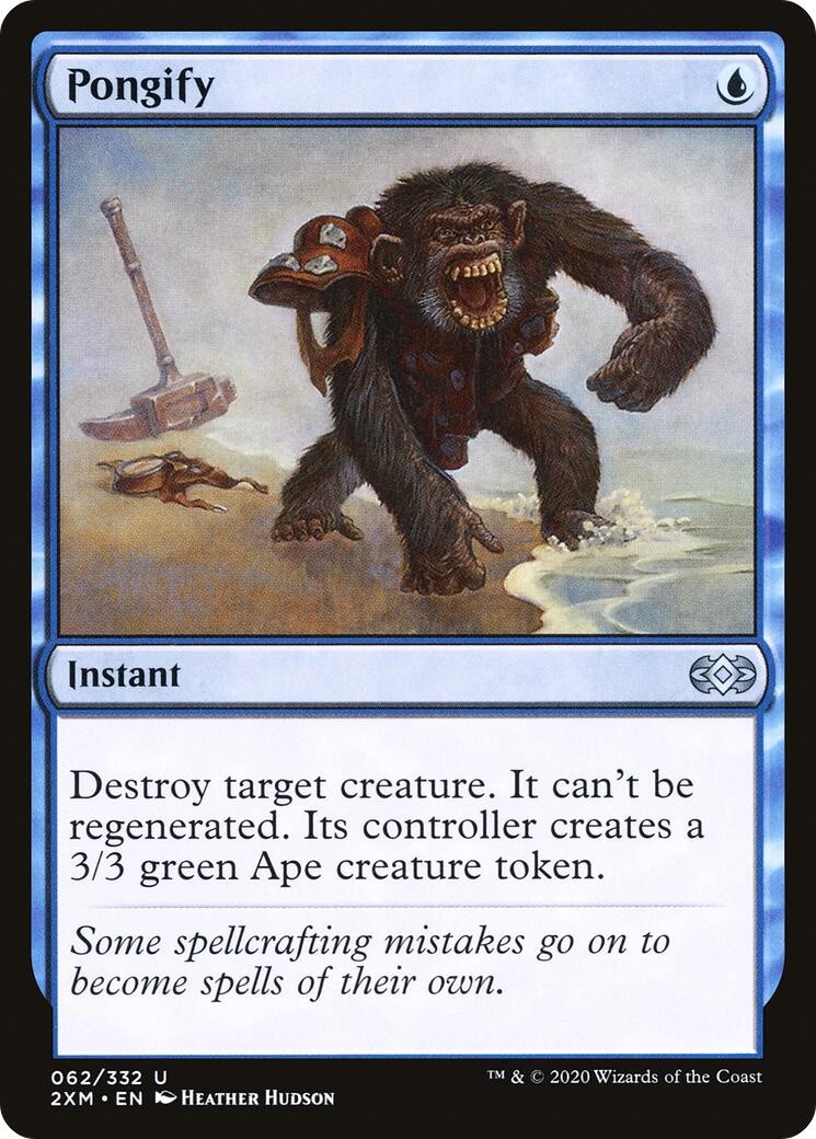 Foil Pongify - 62 - NM - Double Masters