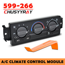 A/C Heater Climate Control Module Panel Switch For Chevrolet 15054697 599-266
