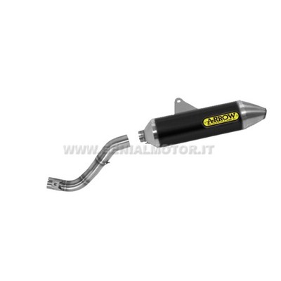 Auspuff + Link Pipe Arrow Thunder Alu S Honda Crf 250 L 2017 > 2018