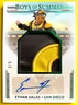2024 Boys Of Summer Emerald #ES Ethan Salas Jumbo 2 Color Patch Autograph #3/5