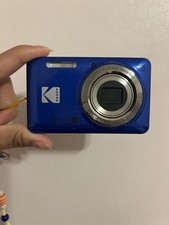 Kodak PIXPRO FZ55 5x Zoom Digital Camera Blue UNTESTED NO BOX  MEMORY CARD