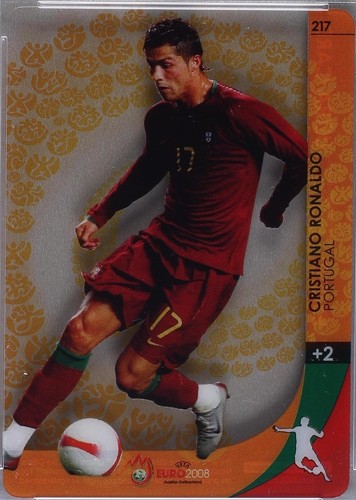 Cristiano Ronaldo #509 In Action - Portugal - Panini UEFA Euro
