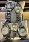 Lot of 5 Vintage Waltham Seiko SQ Citizen Timex Cardinal Watches Parts or Repair