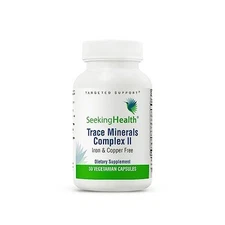 Seeking Health Trace Minerals Complex II - Immune Health and Brain Health with -