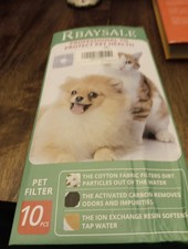 Kit filtre à eau professionnel RBaysale pour protéger la santé des animaux de compagnie - manque un filtre