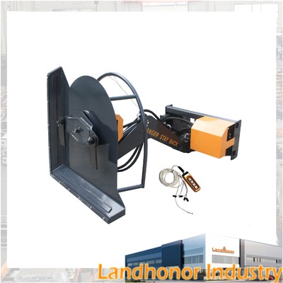 Lanhonor Articulating Brush Cutter Side Boom Mower Skid Steer Cutting Attachment