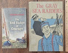 The Gray Sea Raiders G Shirreffs First Edition 1961 Red Badge Of Courage S Crane