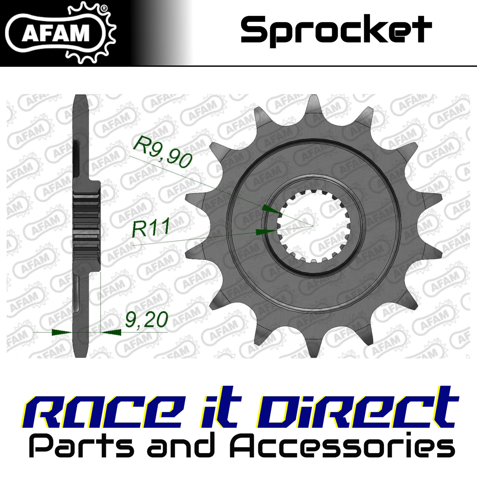 AFAM 24305-13 FRONT 13T, 520