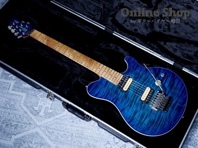 MUSIC MAN 2016 Axis Balboa Blue Flame Used Electric Guitar | eBay