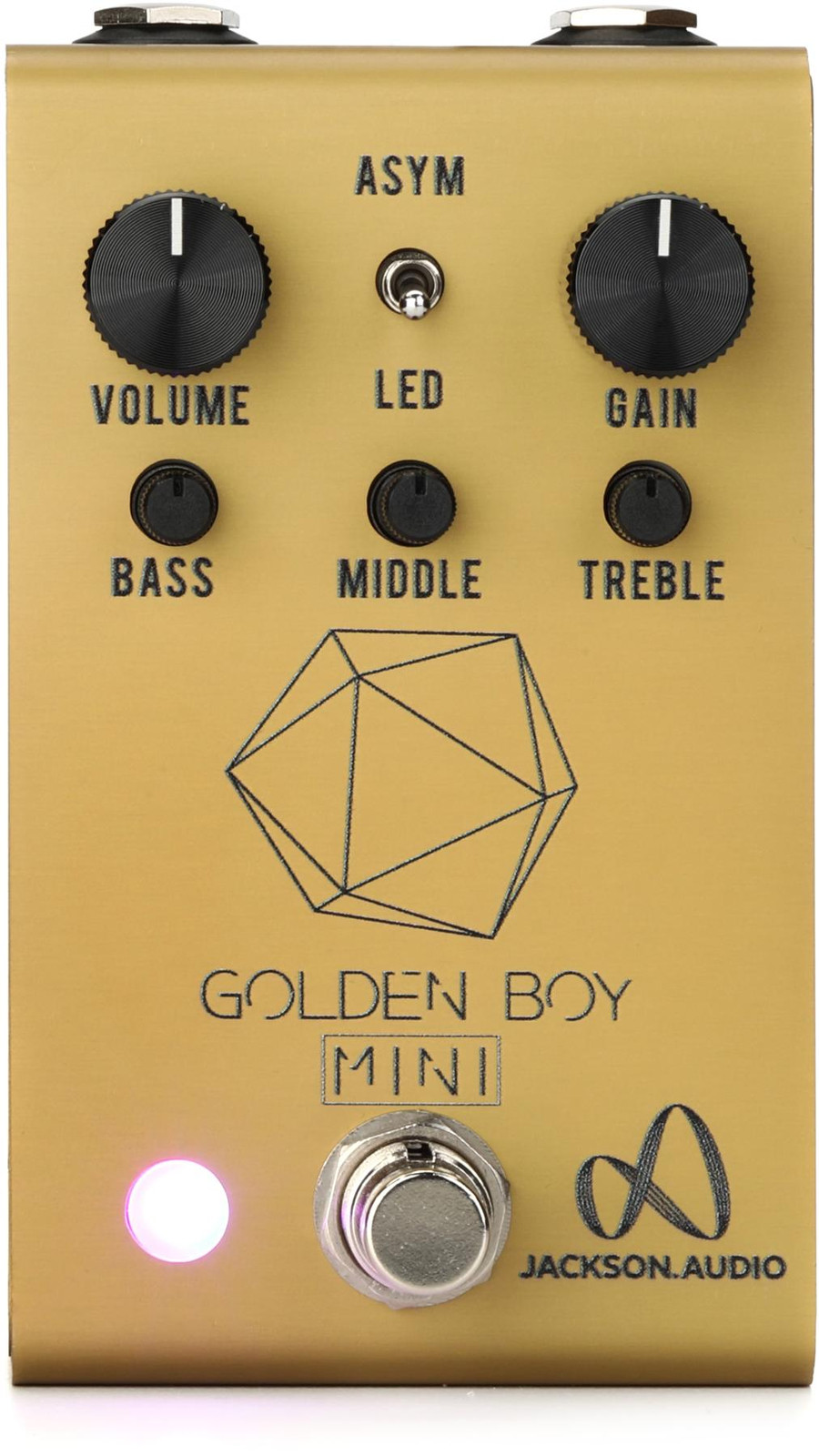 Педаль Jackson Audio Golden Boy Mini Overdrive - Золотая