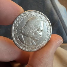 1892 Columbian Exposition Half Dollar.  Original Luster.