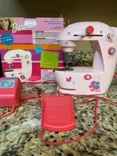 Vintage Barbie Pink Portable Sewing Machine