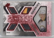 2015-16 SPx Rookie Patch Red 1/50 Jack Eichel #172 Patch 2d8