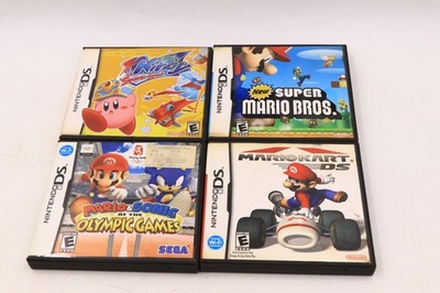 Mario Kart Kirby Squeak Squad NSMB DS Mario Sonic Olympic Games Case Manuals Onl