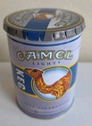 Vintage Original Joe Camel Lights Cigarette Tin KEG Holds 40 Cigarettes