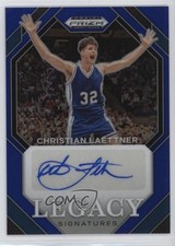 2024 Prizm Draft Picks Legacy Signatures Blue 74/99 Christian Laettner Auto 1js1