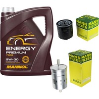 Inspektionspaket 5L Mannol Energy Premium 5W-30 FüR VW Golf IV 1.4 16V 1.6 New