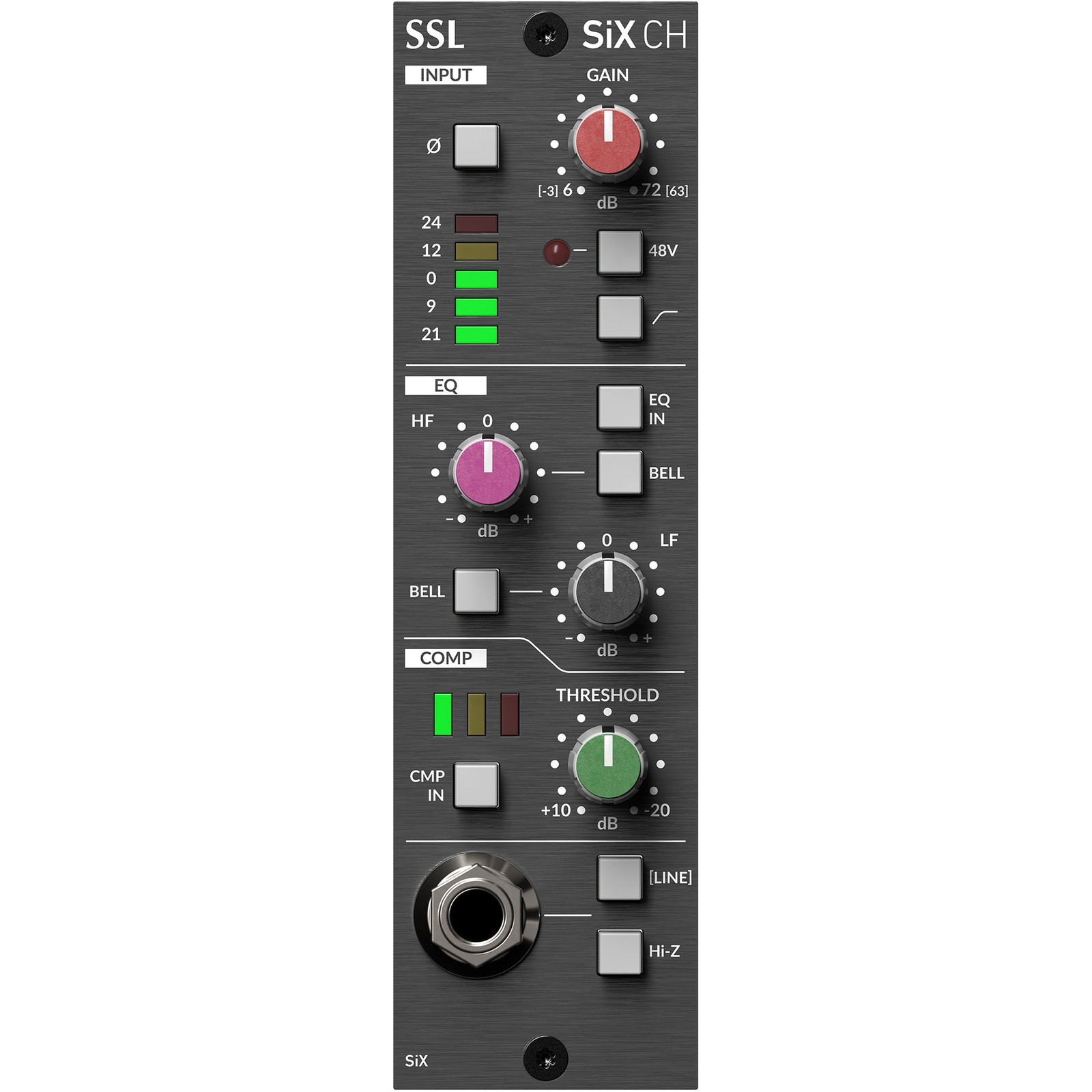 Канальная полоса Solid State Logic SiX CH 500-Series 77390₽