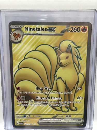 Ninetales ex 186/165 Sv: Scarlet & Violet 151 Holo