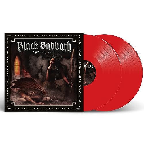 Black Sabbath - Sydney 1980 Red Vinyl 2LP - Vinyl Record Dlp - G72Z-image