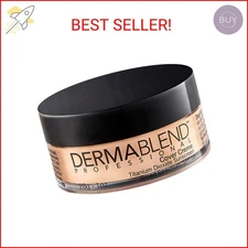 Dermablend Cover Creme Full Coverage Foundation with SPF 30, 15C Cool Beige, 1 o