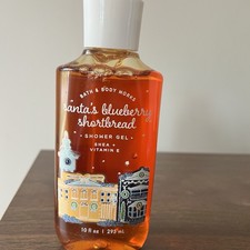 Bath  Body Works Santa  s Blueberry Shortbread Shower Gel 10oz Discontinued