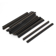 20 Pcs Female PCB Header 40 Ways 2mm Pitch Connector Black