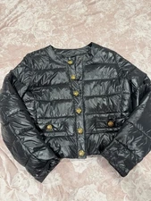 WHBM White House Black Market Collarless Puffer Jacket ⭐️New