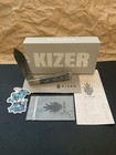 Kizer Trestle D V3760A2 Nitro-V Slip Joint Folding Knife Green Micarta NIB — photo 1