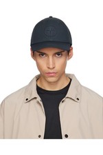 Stone Island Compass Logo Adjustable Curved B...