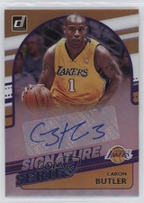 2021-22 Panini Donruss Signature Series Caron Butler #SS-CBT Auto 0n64