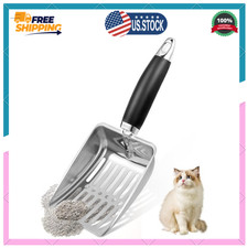 Stainless Steel Cat Litter Scoop,Metal Cat Litter Scoop,Kitty Metal Scooper USA